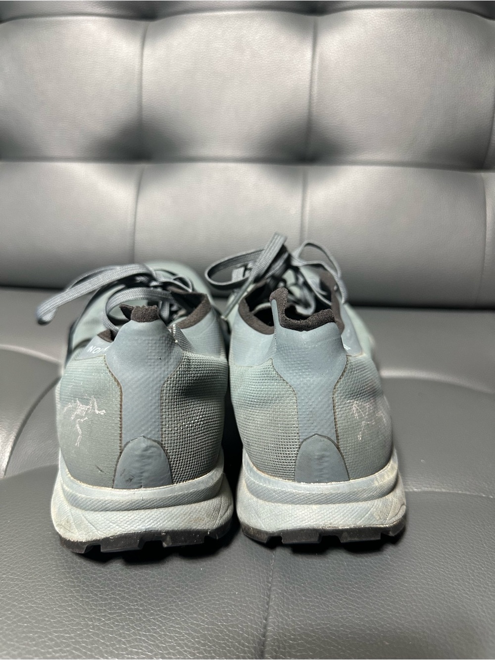 Arc'teryx Gray Trail Sneakers with Subtle Logo